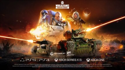World of Tanks Modern Armor Warhammer 40,000 Official Rogal Dorn Tank Trailer