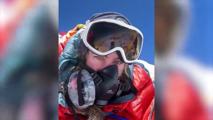 Es argentina, escaló el Everest y rompió un récord