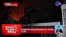 10 pamilya, nasunugan sa Malate, Manila (May 27, 2024) | Dapat Alam Mo!