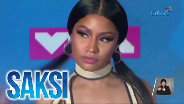 American rapper Nicki Minaj, na-detain sa Amsterdam airport matapos umano makuhanan ng soft drugs | Saksi