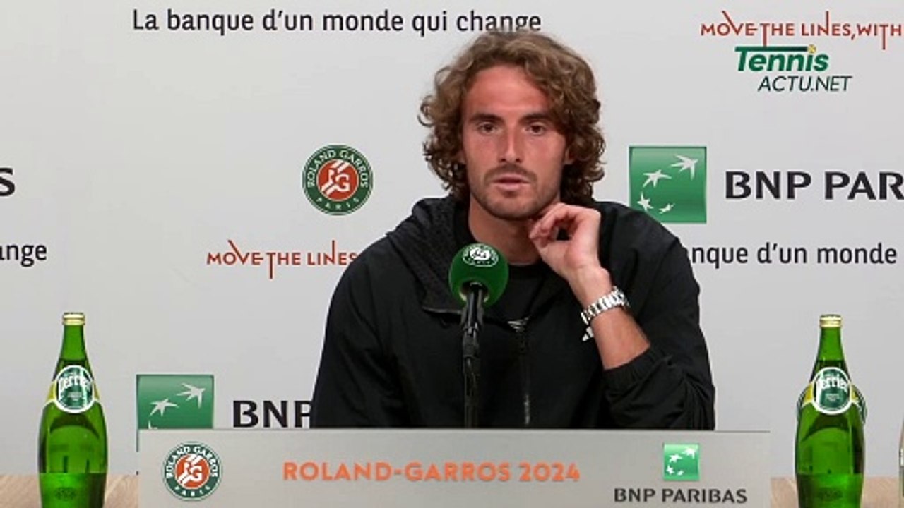 Tennis - Roland-Garros 2024 - Stefanos Tsitsipas : "I had to take the succession after Rafael Nadal and Roger Federer but..."