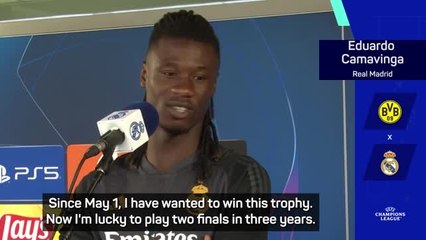 I came to Real Madrid to win the UCL - Camavinga