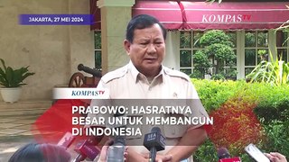 Lengkap! Isi Pertemuan Prabowo Dengan Investor Dubai:  Hasratnya Besar Untuk Membangun di Indonesia