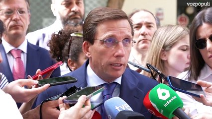 Almeida responde a Sánchez por la polémica con Israel