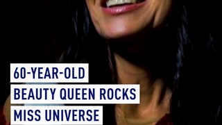 60-year-old beauty queen rocks Miss Universe