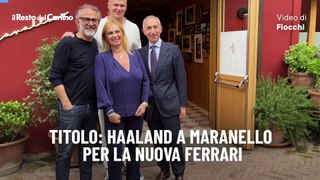 Titolo: Haaland a Maranello per la nuova Ferrari