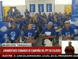 Cojedes | PPT juramentó comando de campaña que se desplegará en los 9 municipios de la entidad