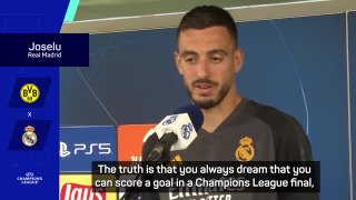 Joselu dreams of scoring for Madrid in UCL final