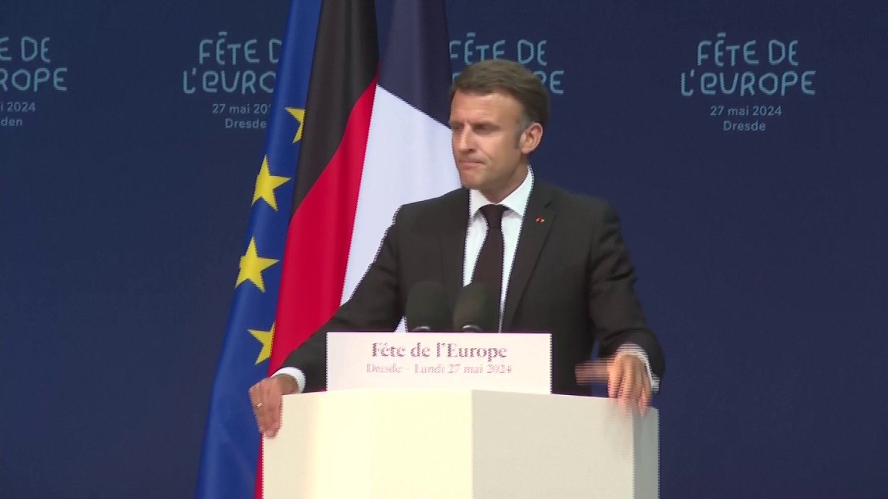 Emmanuel Macron: "La croissance européenne pass...