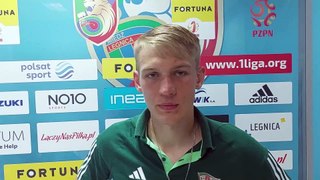 Jan Biegański: Widzę siebie w drużynie i chcę zostać w Lechii