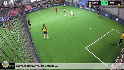 Faute de Remi Cantillon - LECLERC VA