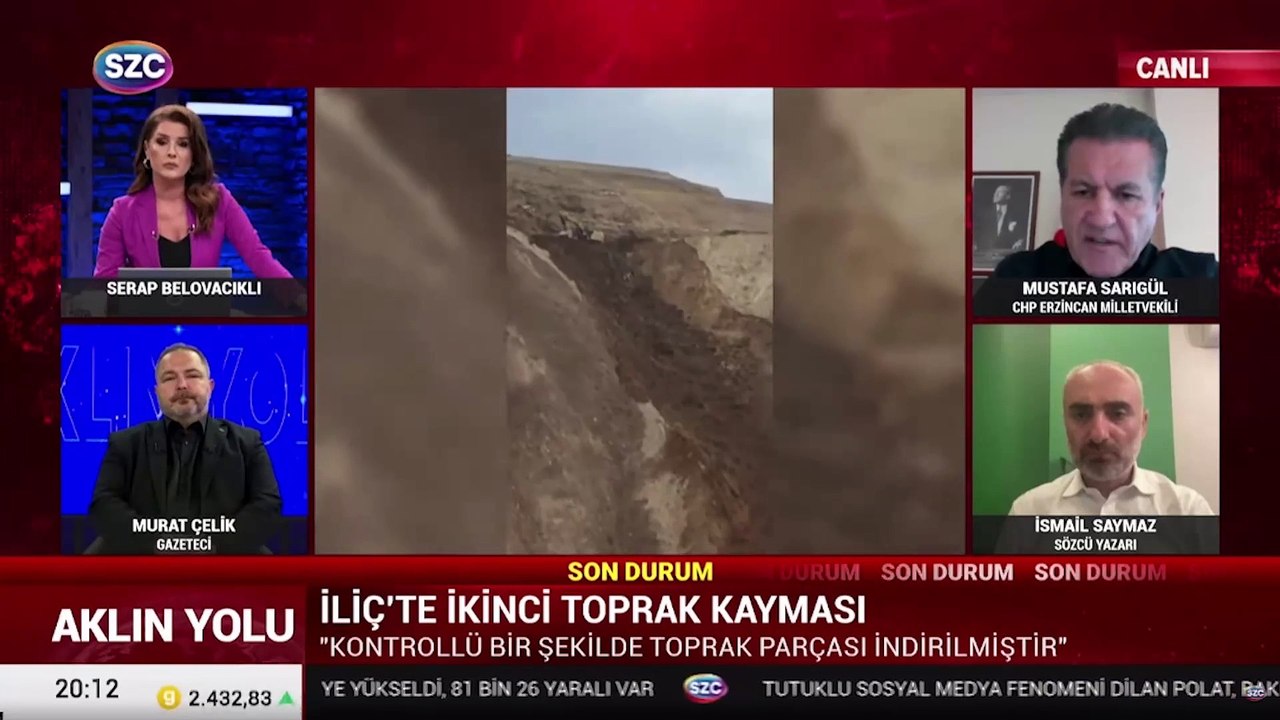 Sözcü TV canlı yayınına katılan Sarıgül: "Çözüm, doğal afet bakanlığı kurmaktır"