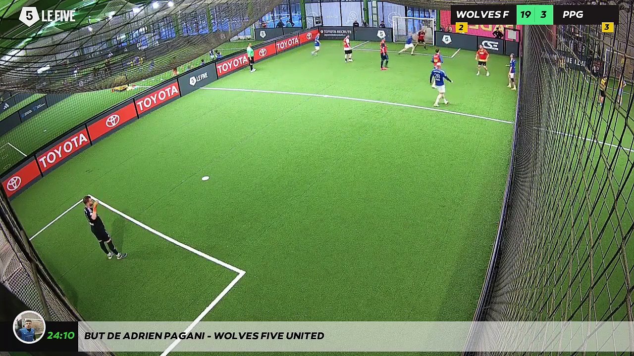 But de Adrien PAGANI - WOLVES FIVE UNITED