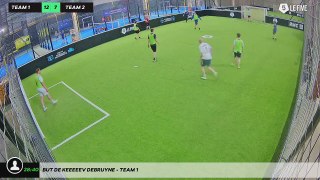 But de Keeeeev Debruyne - Team 1