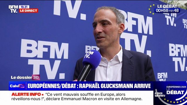 Européennes: Je veux continuer à amplifier l'espoir qu'on a réussi à faire se lever déclare Raphaël Glucksmann