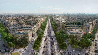 Sur les Champs-Élysées, les vélos pourraient bientôt prendre de la place aux voitures