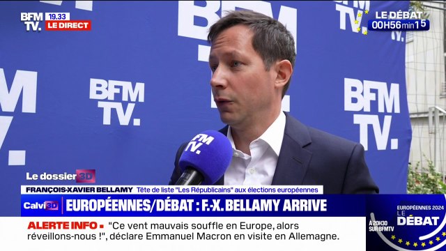 François-Xavier Bellamy (tête de liste LR aux élections européennes): Nous sommes les seuls qui pourront avoir les leviers pour agir et faire en sorte que l'Europe change enfin pour la France et les Français
