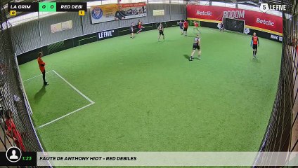 Faute de Anthony Hiot - RED DEBILES