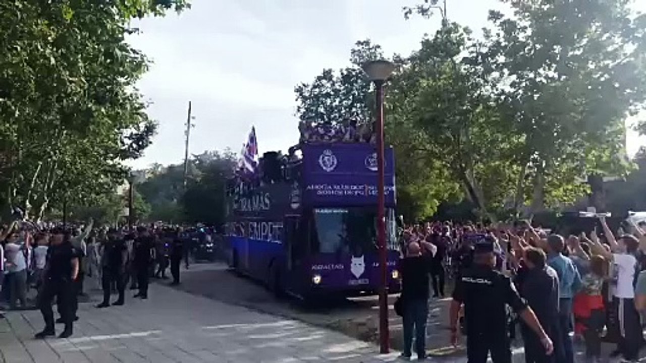 La fiesta se traslada a las calles de Valladolid