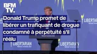 Donald Trump promet de libérer ce trafiquant de drogue condamné à la perpétuité s’il est réélu