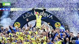 Fan de América es captado celebrando bicampeonato de Liga MX en el techo del Estadio Azteca