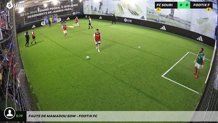 Faute de Mamadou Sow - Footix FC