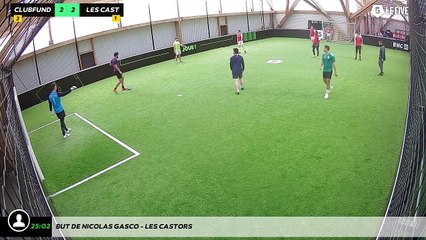 But de Nicolas GASCO - LES CASTORS