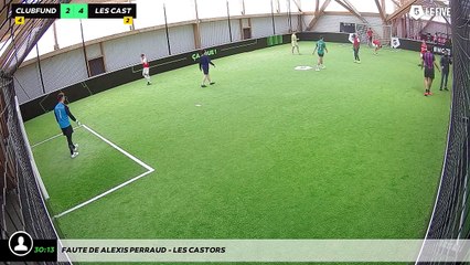 Faute de Alexis PERRAUD - LES CASTORS