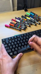 Space themed space bar ✨ _art _artwork _jhoffart _fyp _keyboard