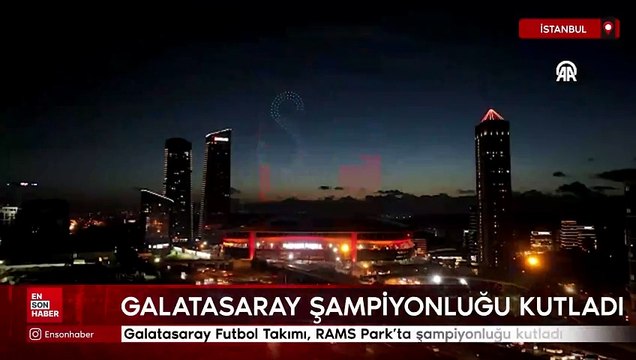 Galatasaray Futbol Takımı, RAMS Park'ta şampiyonluğu kutladı