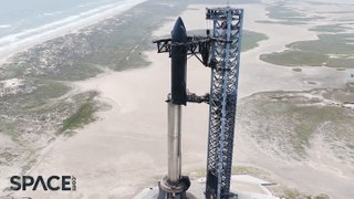 SpaceX Stacks Flight 4 Starship For Tests At Starbase