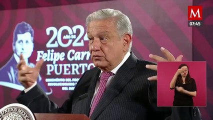 AMLO afirma que la corrupción debe ser limpiada como se barren las escaleras