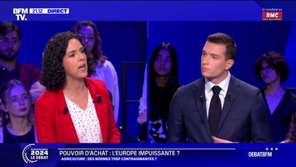 Manon Aubry (LFI) à Jordan Bardella (RN): "Vous ne défendez jamais les Français. Vous êtes une arnaque sociale"