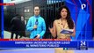 Jackeline Salazar: Empresaria rescatada llegó al Ministerio Público