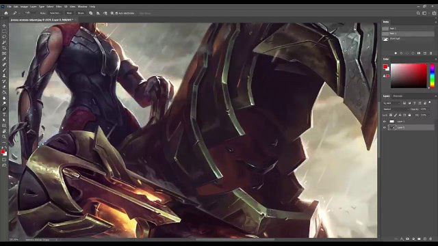 Rell Login Screen Animation - League of Legends