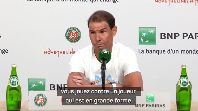 Roland-Garros - Nadal : Je n'étais pas loin