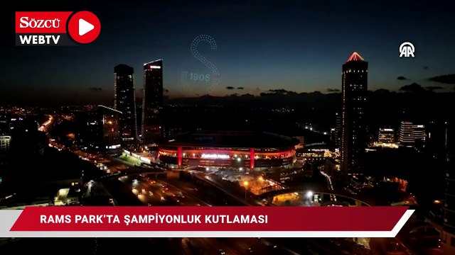 Galatasaray Futbol Takımı, RAMS Park'ta şampiyonluğu kutladı