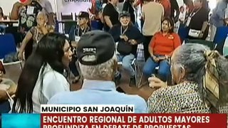 Carabobo | Abuelos participan en el encuentro regional de la GMAAP para debatir propuestas de protección social
