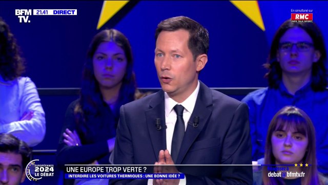 Arrêt des voitures thermiques: Le vote de ce texte, c'est le plus grand cadeau qu'on peut faire à Xi Jinping explique François-Xavier Bellamy (LR)