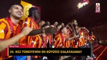Galatasaray çifte kupasına kavuştu!