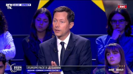 François-Xavier Bellamy (LR) juge "irresponsable" d'autoriser l'Ukraine à viser le territoire russe avec les missiles fournis par la France