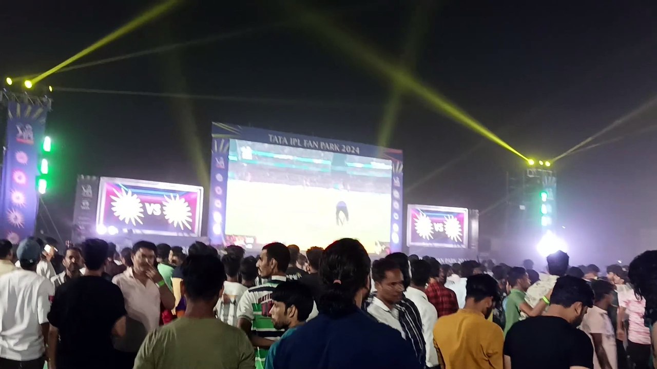IPL Final at Fan Park _ KKR vs SRH