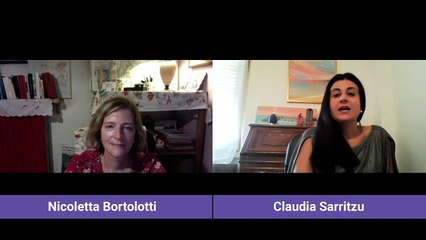 Videointervista di Claudia Sarritzu con Nicoletta Bortolotti