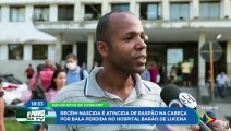 Recém-nascida é atingida por tiro de raspão na cabeça em hospital no Recife