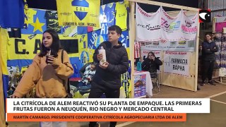 La Citrícola de Alem reactivó su planta de empaque. Las primeras frutas fueron a Neuquén, Rio Negro y Mercado Central