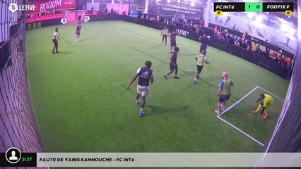 Faute de Yanis Kannouche - FC Inté
