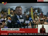 Caracas | Candidato opositor Antonio Ecarri responsabiliza a dirigentes de la MUD por la pérdida de Citgo