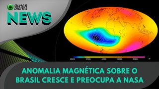 Ao vivo | Anomalia magnética sobre o Brasil cresce e preocupa a NASA | 27/05/2024 | #OlharDigital