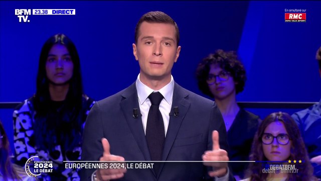 Je suis à la tête de la seule liste qui peut gagner aujourd'hui au Parlement européen, demain et après demain au niveau national : La conclusion de Jordan Bardella, tête de liste RN aux élections européennes