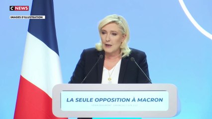 Européennes : passe d'armes à distance entre Emmanuel Macron et Marine Le Pen